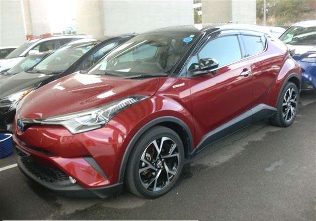 Toyota CHR 2018 Redwine 2 Tone