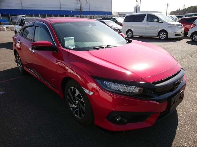 263 Honda Civic 2018 Red