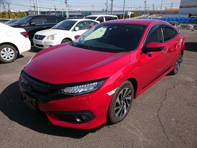 263 Honda Civic 2018 Red